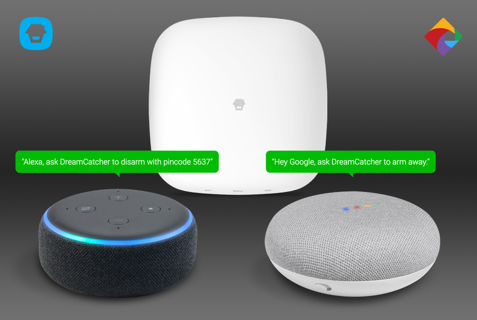 Chuango H4 LTE - Voice-control your alarm system