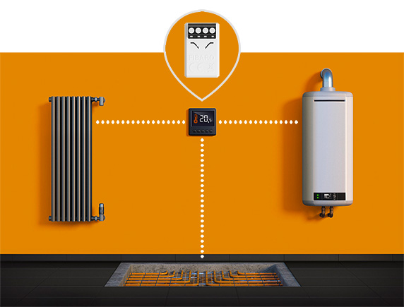 Fibaro Z-Wave Smart Implant - Heating.