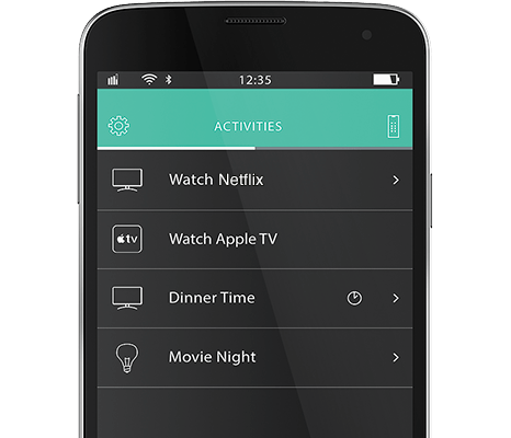 Logitech Harmony Companion Remote - App