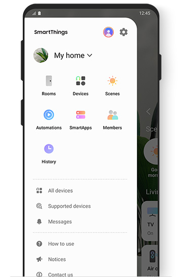 SmartThings App - Navigate